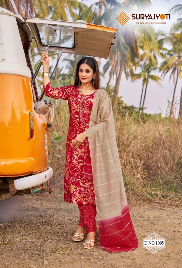 Suryajyoti Nayantara Vol-1 – Kurti Pant With Dupatta